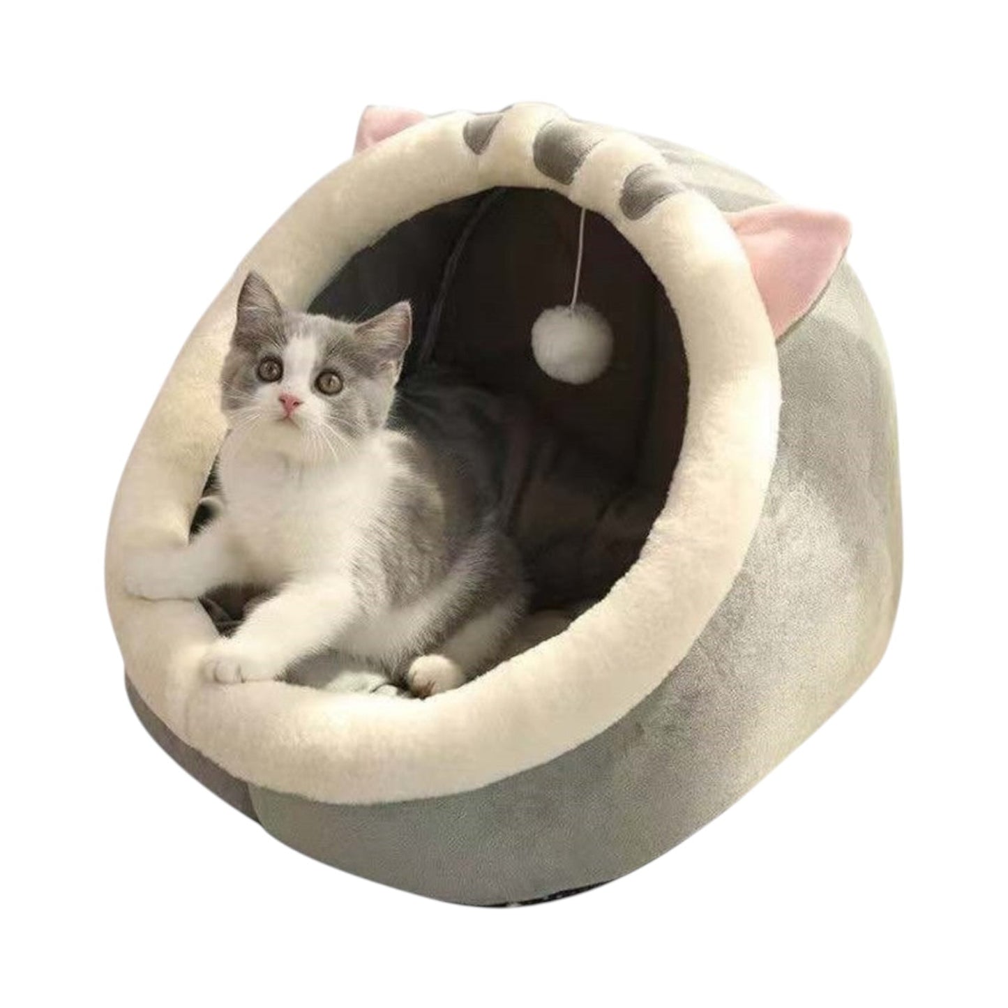 Panier igloo chat - Gris / S