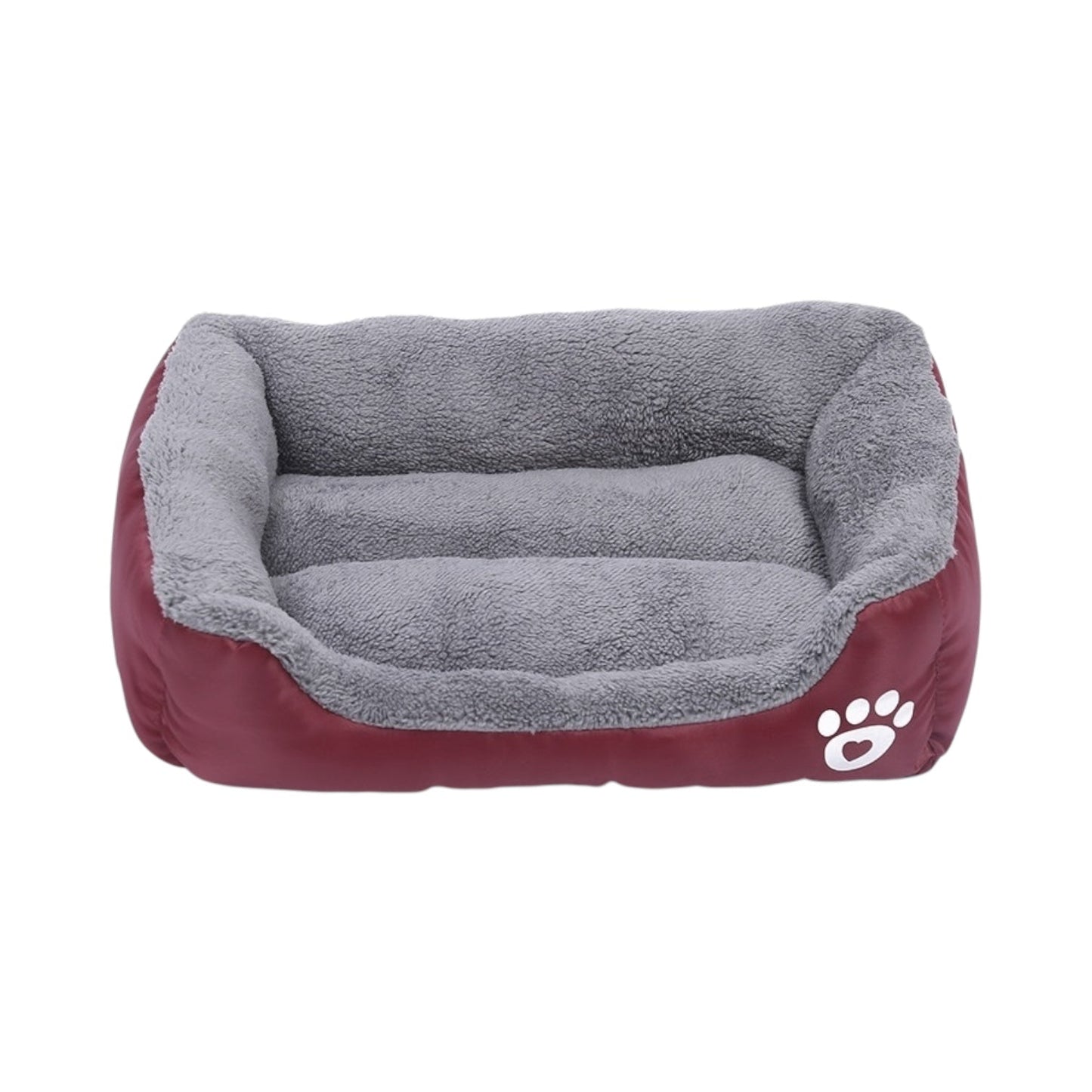 Grand panier pour chat - Bordeaux