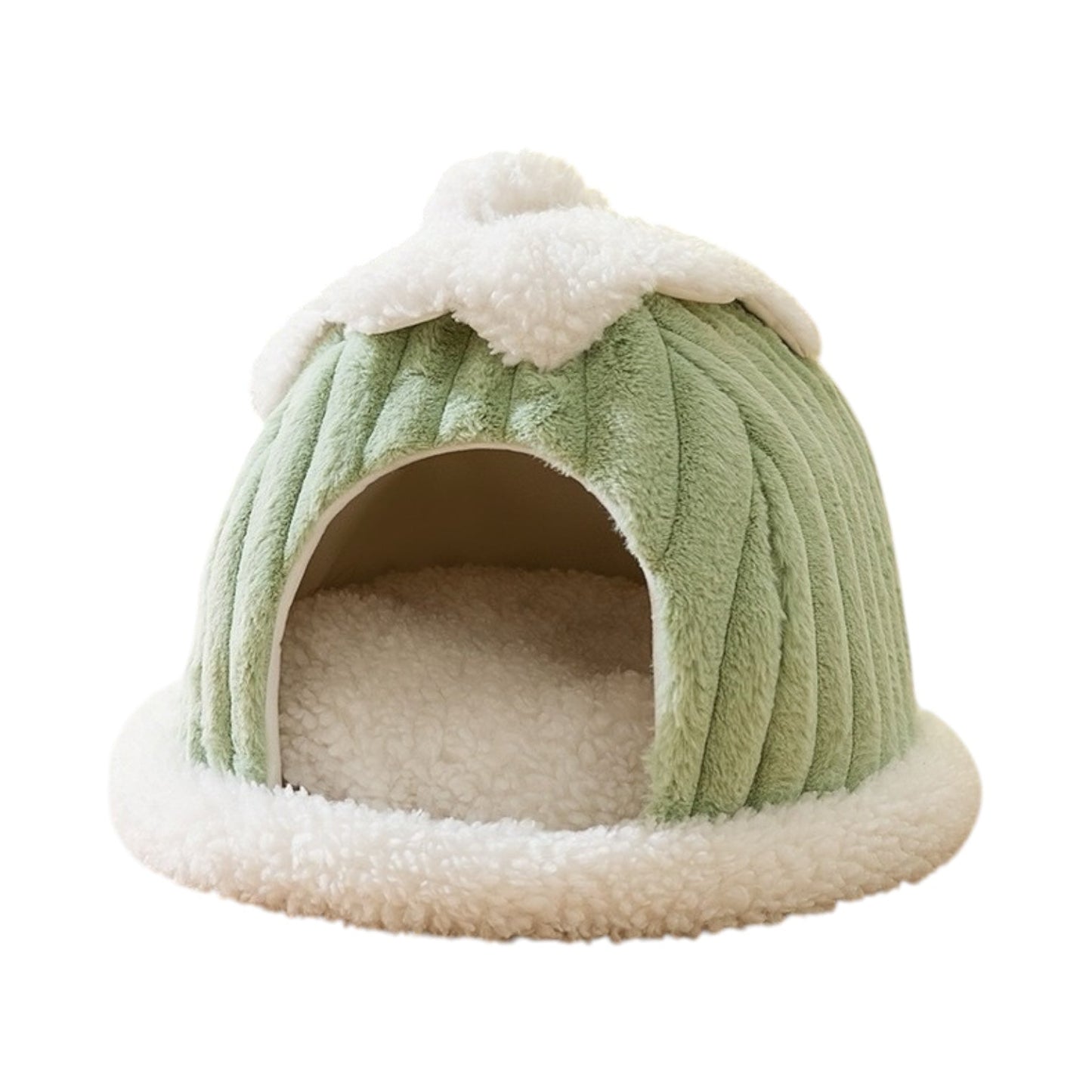 Maison douce pour chat intérieur - Vert / S