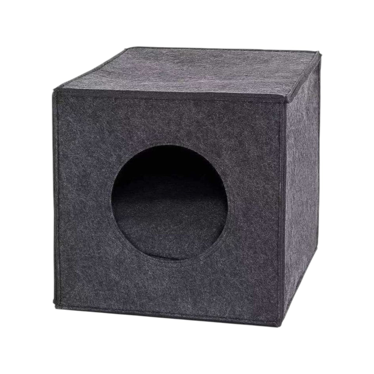 Maison pour chat design - Gris foncé