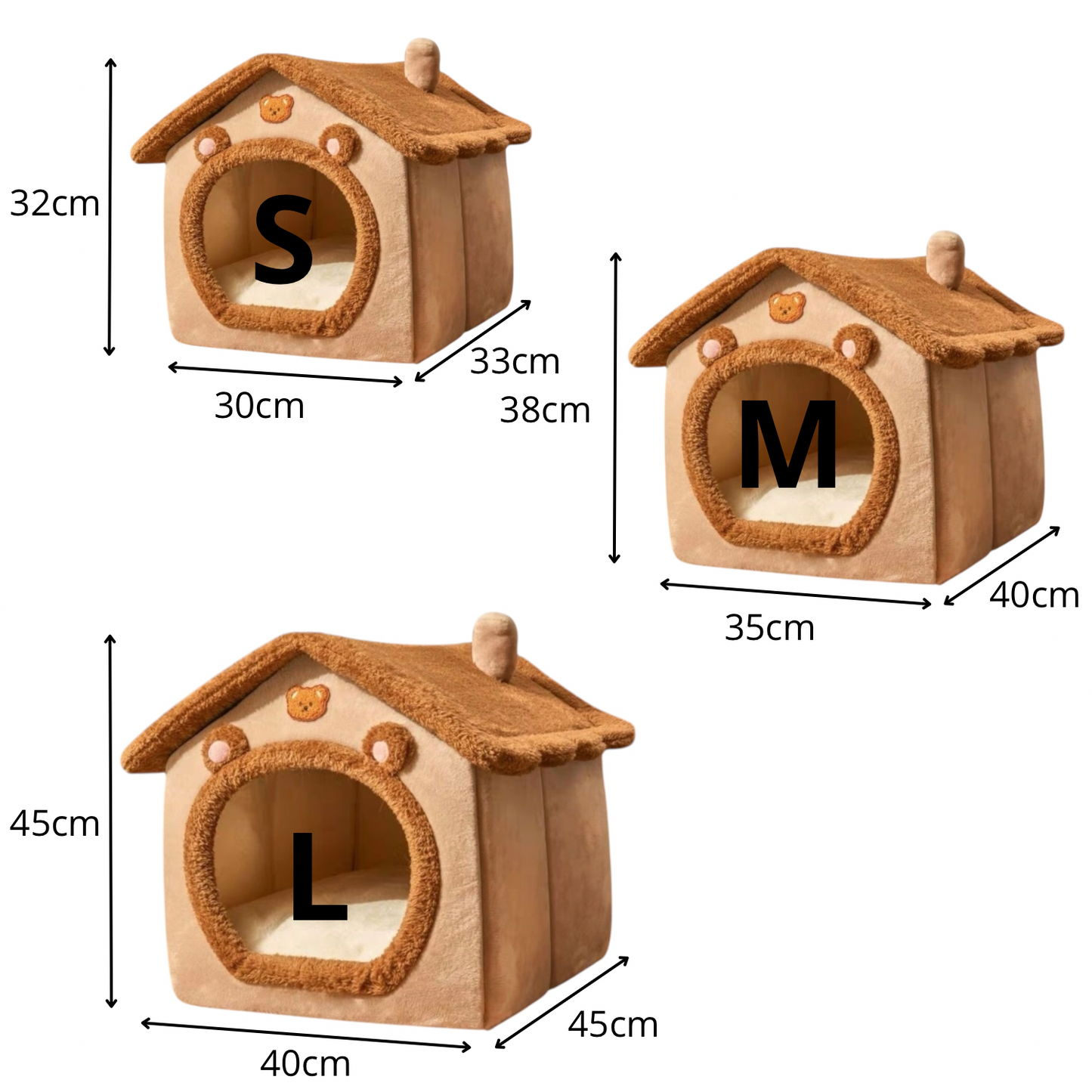 Maison pour chat pain d’épice