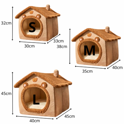 Maison pour chat pain d’épice