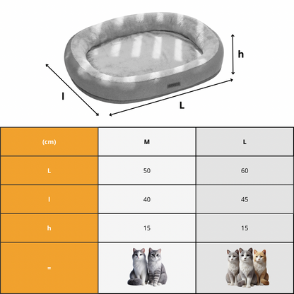 Large Cat Bed – Modern Design Basket for Big Cats