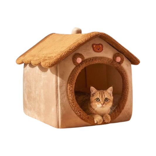 Maison pour chat pain d’épice
