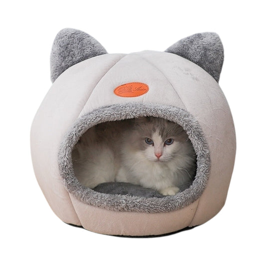 Niche pour chat hiver