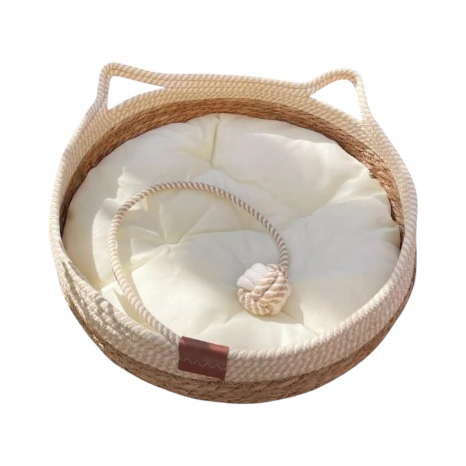 Panier en osier pour chat - Toscane