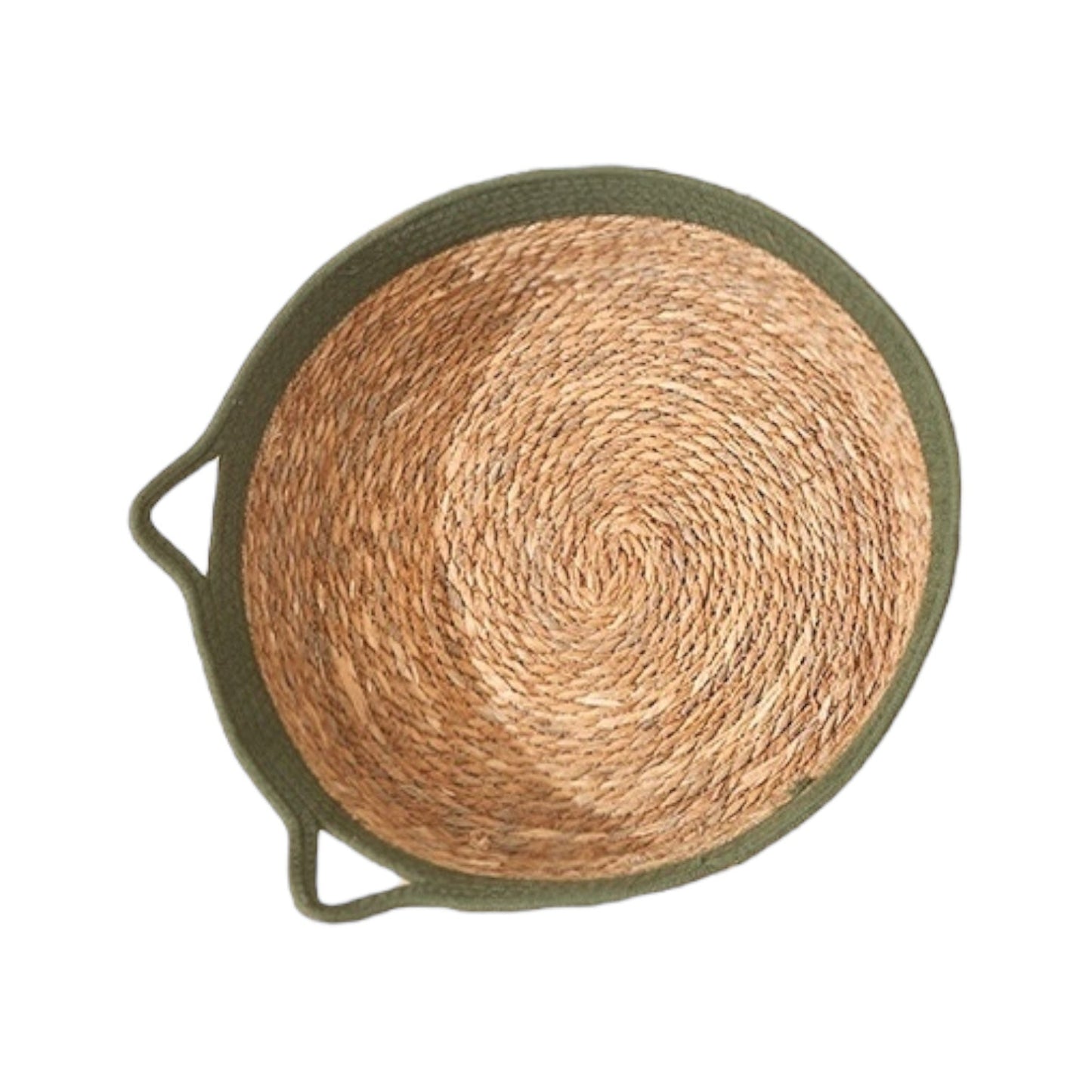 Panier pour chat en osier