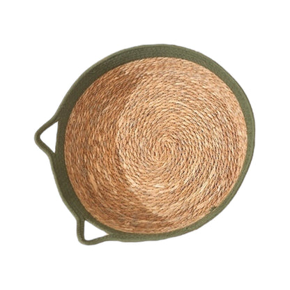 Panier pour chat en osier