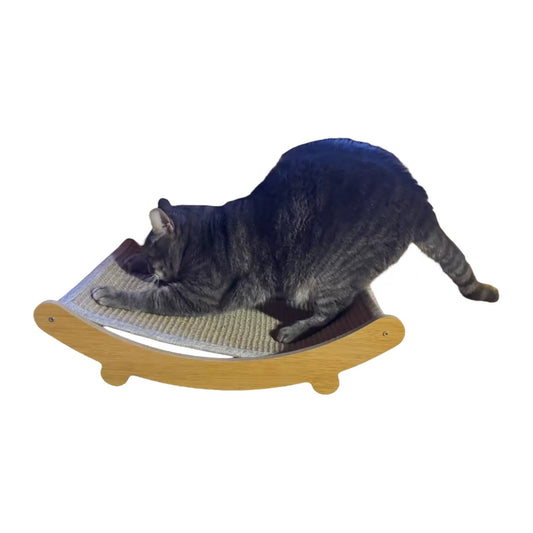 Grand tapis griffoir en sisal pour chat