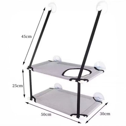 Hamac pour chat fenêtre