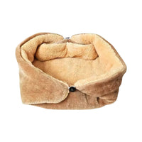 Brown fleece