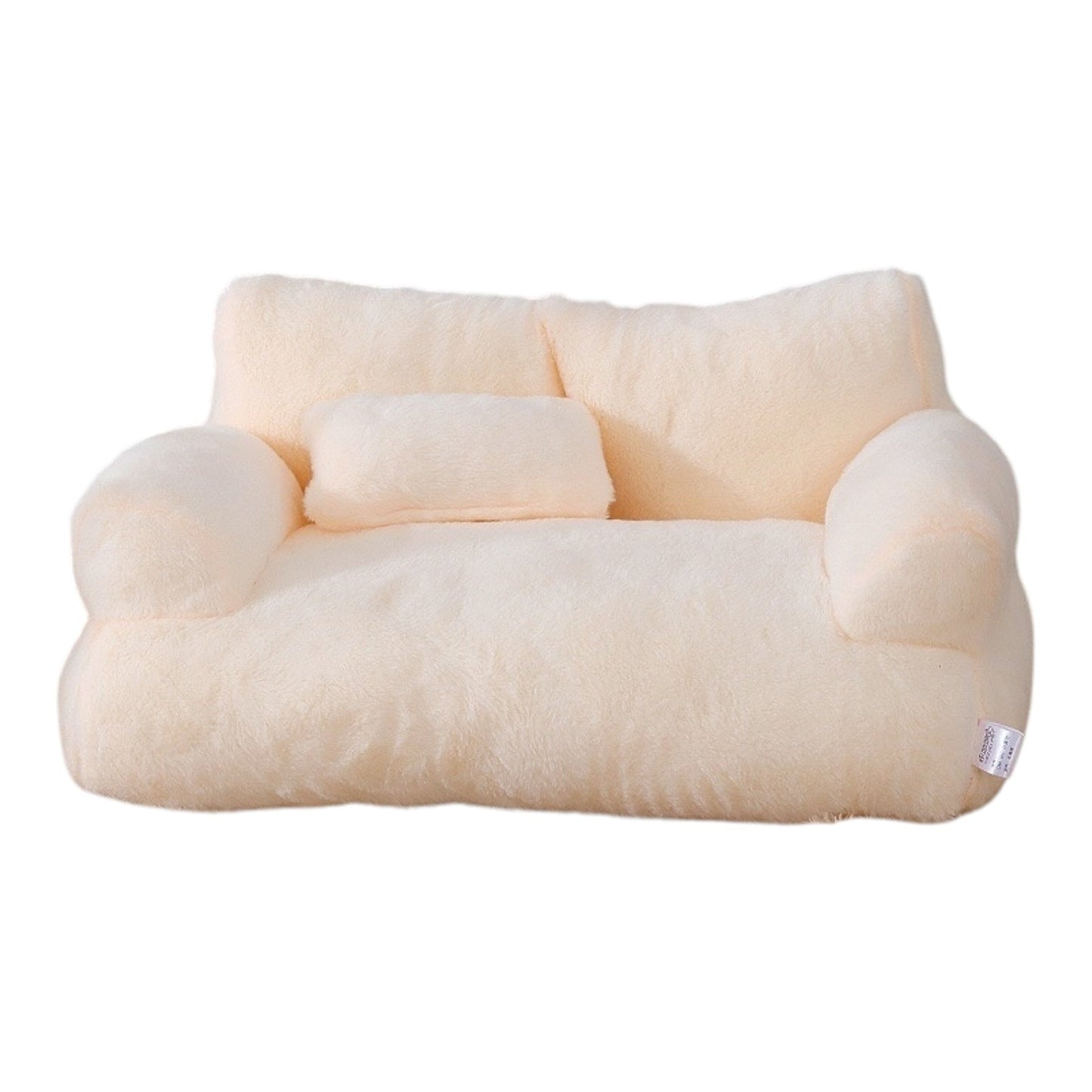 Canapé en peluche pour chat - Pêche / S