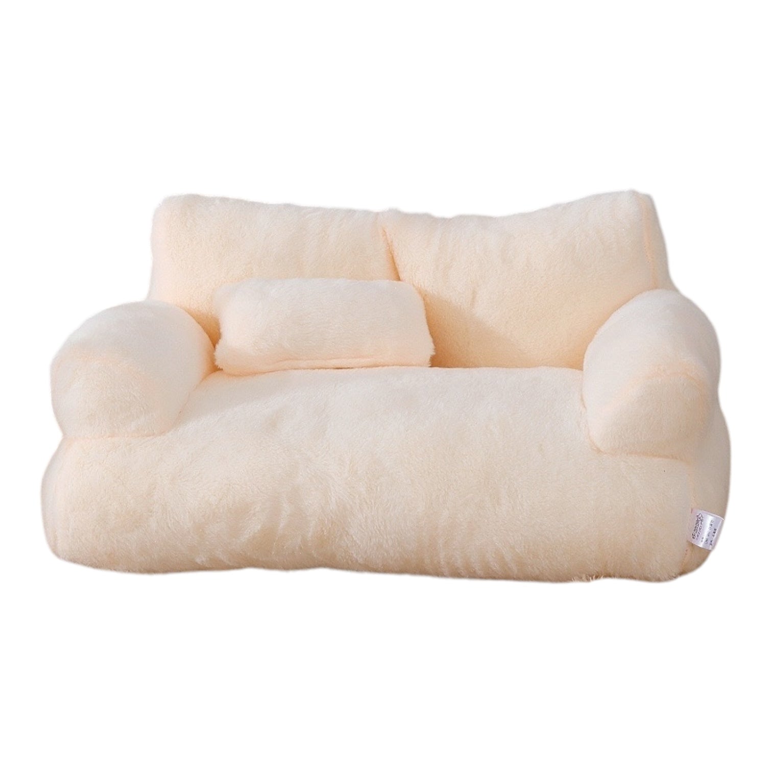 Canapé en peluche pour chat - Pêche / S