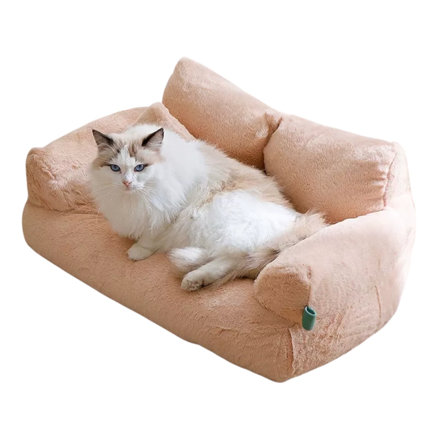 Canapé en peluche pour chat