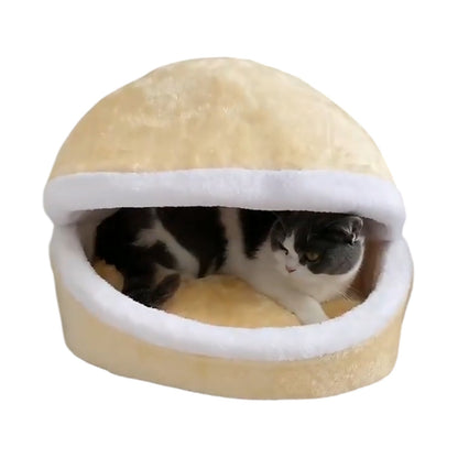 Cocon pour chat - Orange / S
