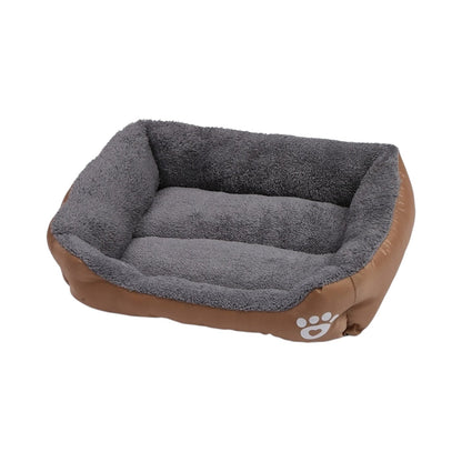 Grand panier pour chat - Marron
