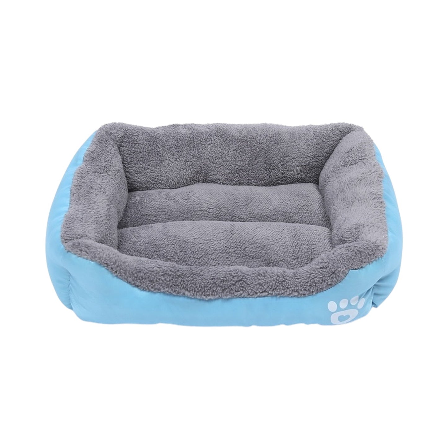 Grand panier pour chat - Bleu clair