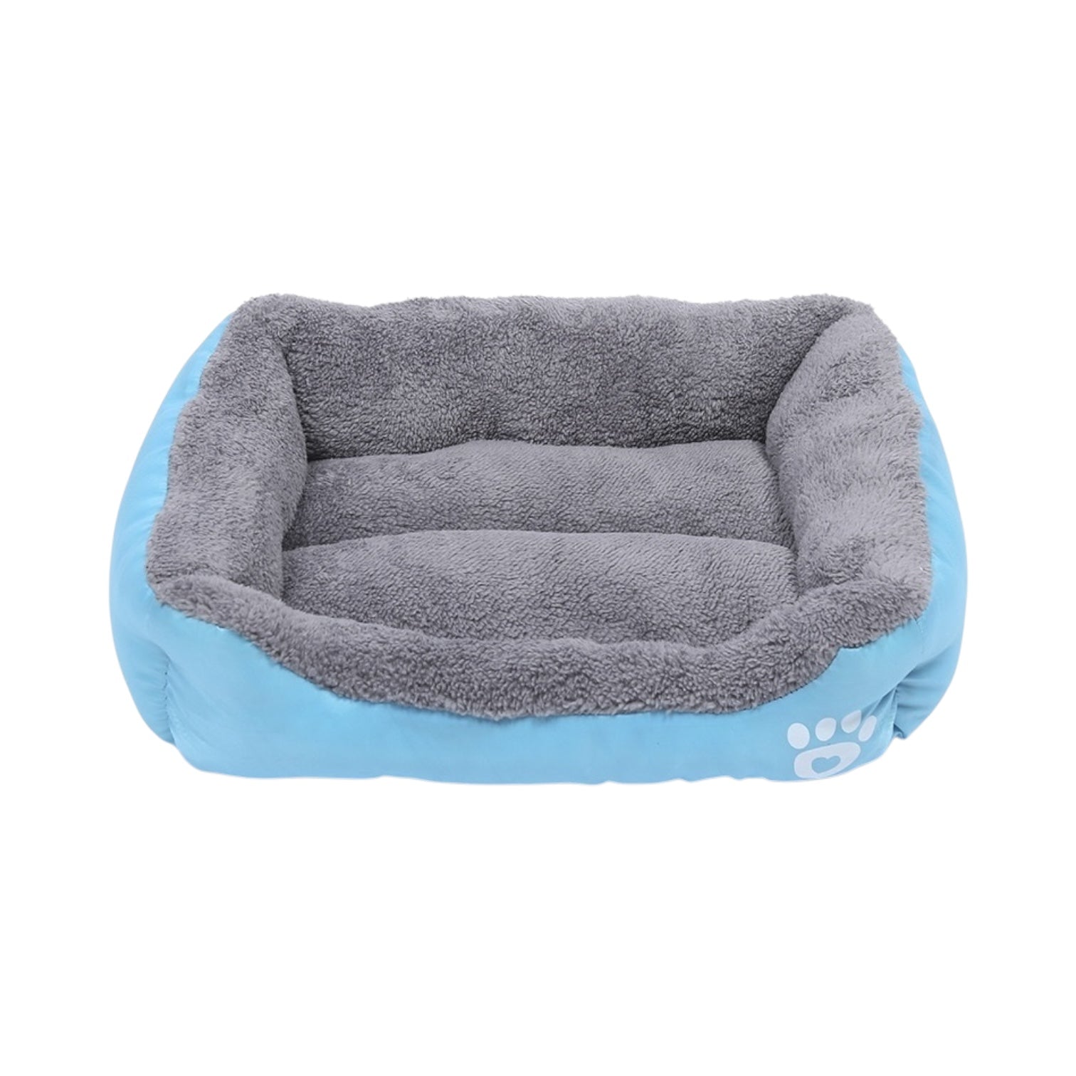Grand panier pour chat - Bleu clair