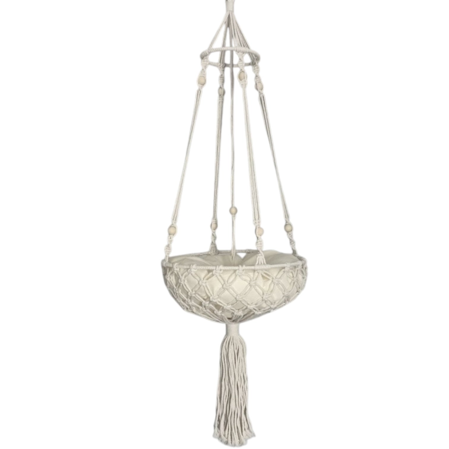 Hamac pour chat bohème avec coussin