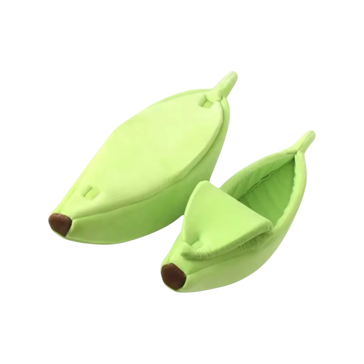 Lit pour chat banane - Vert / S