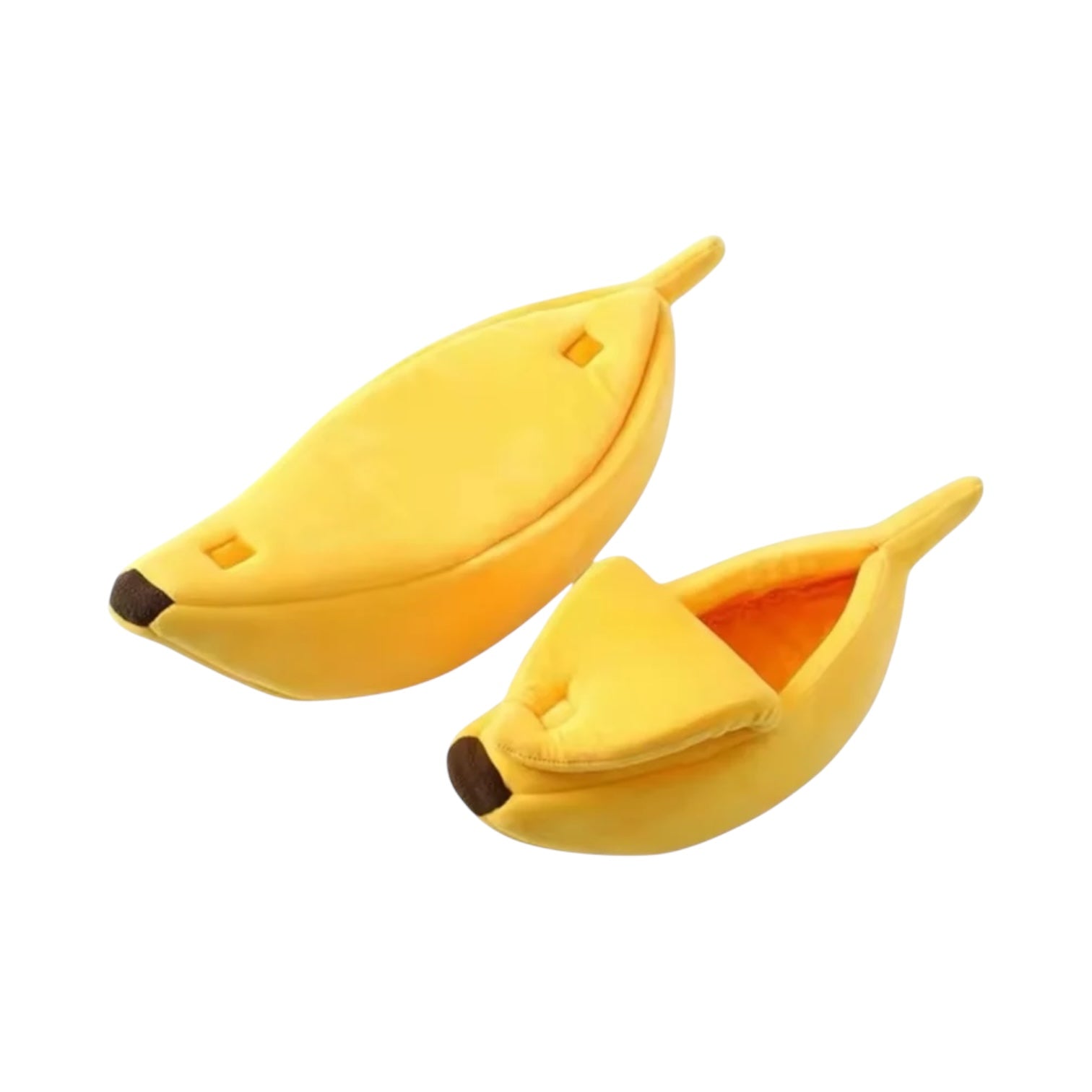 Lit pour chat banane - Jaune / S