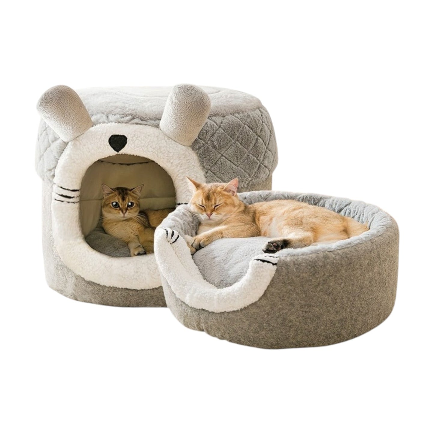 Maison pour chat enveloppante