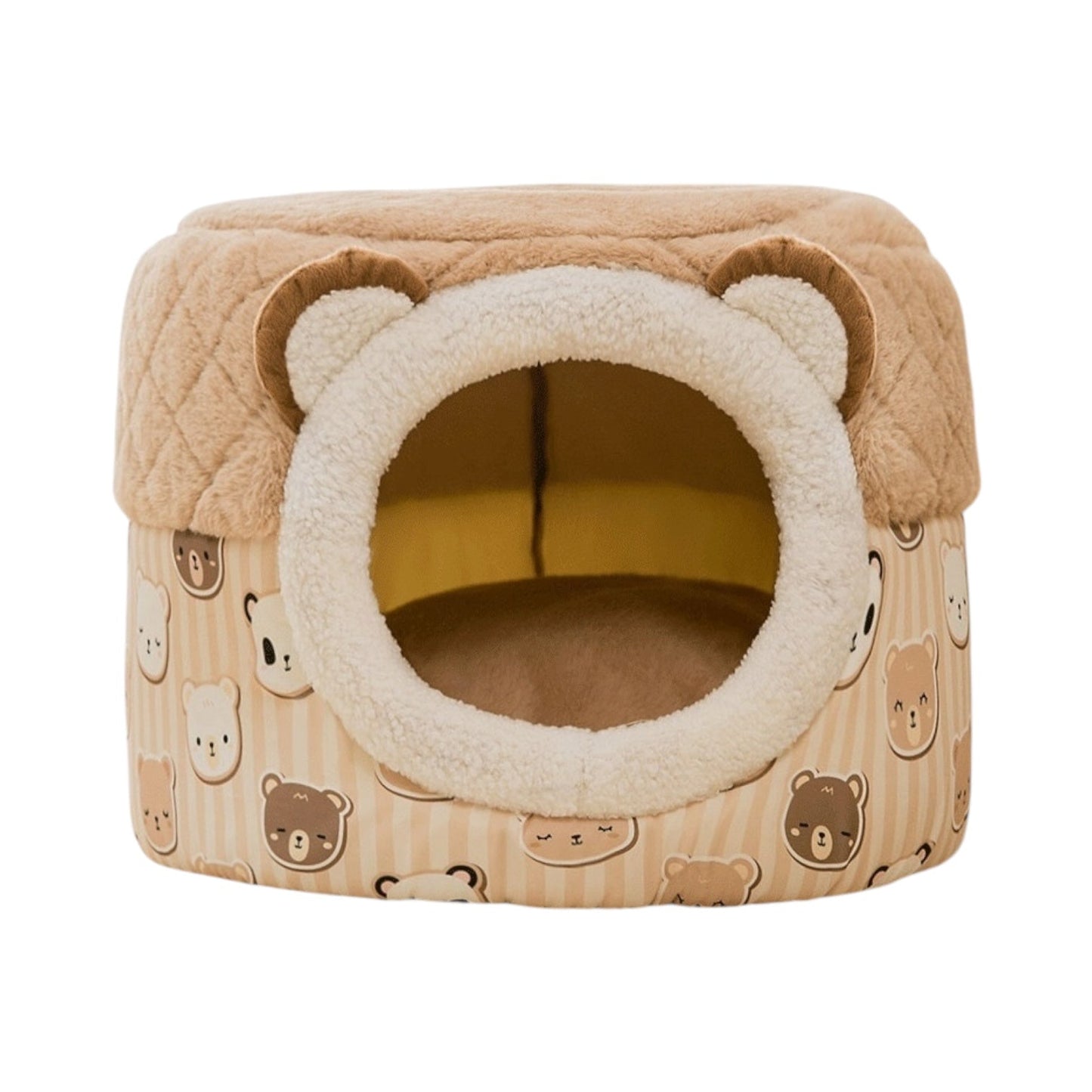 Maison pour chat enveloppante - Marron / S