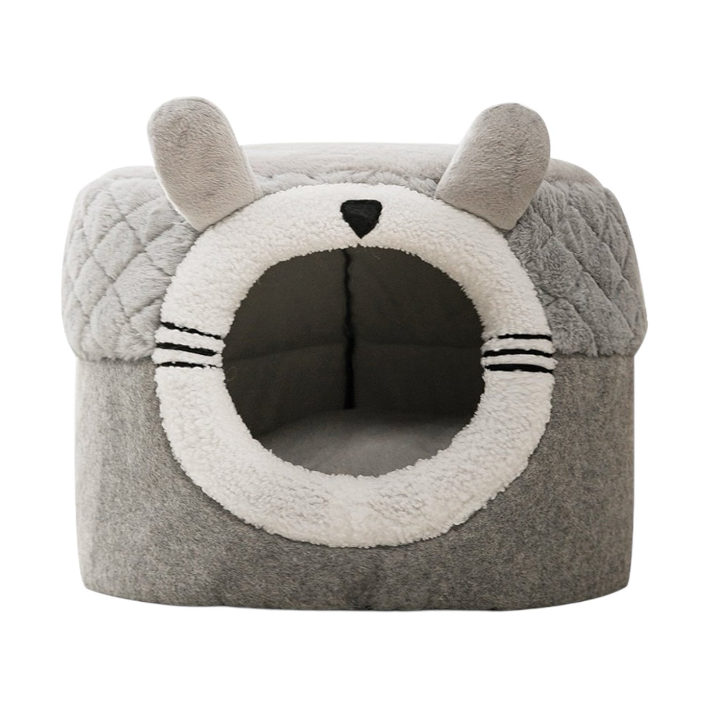 Maison pour chat enveloppante - Gris / S
