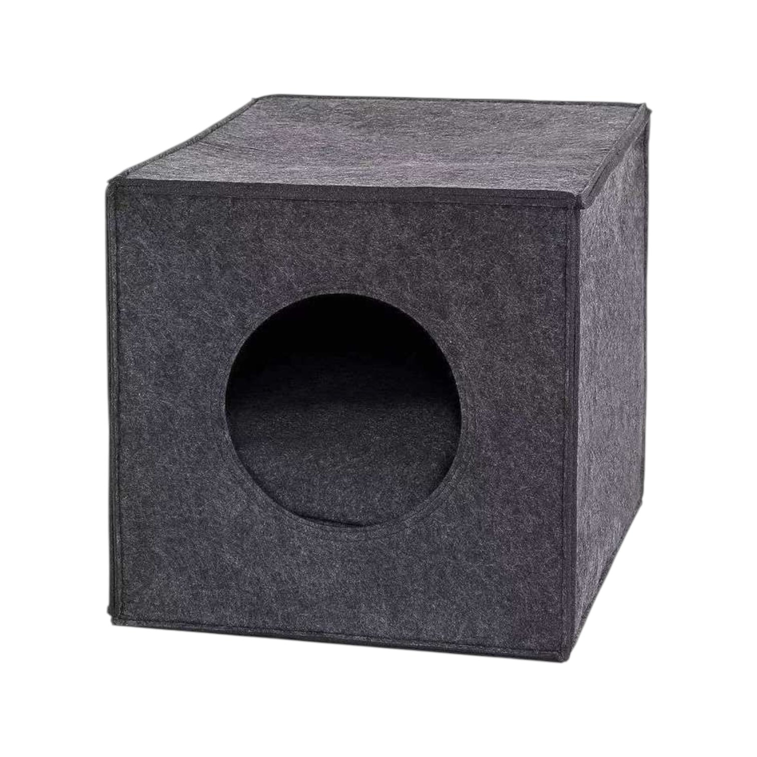 Maison pour chat design - Gris foncé
