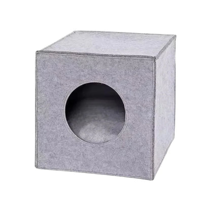 Maison pour chat design - Gris