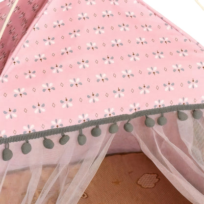 Cat Canopy Tent – Stylish Indoor Bed for Cats