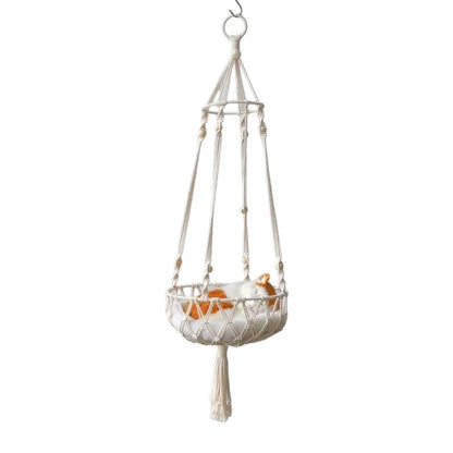 Hamac pour chat bohème avec coussin